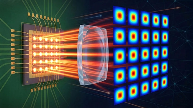 Беспроводная оптическая связь внутри помещений показала новые рекорды скорости и эффективности