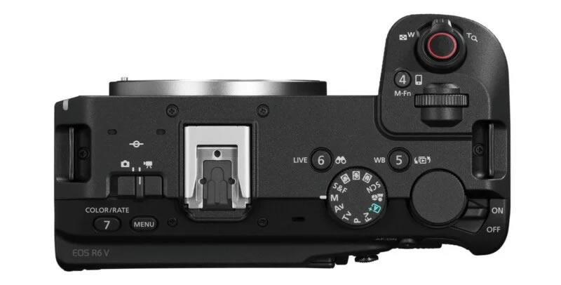 Canon представила полнокадровую беззеркалку EOS R6 V с вентилятором, но без видоискателя
