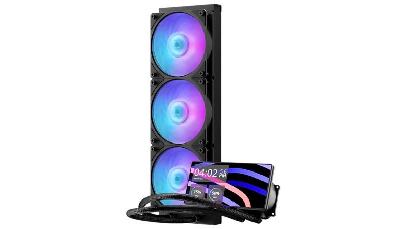 Cooler Master выпустила СЖО B360 TV ARGB с 6-дюймовым поворотным экраном