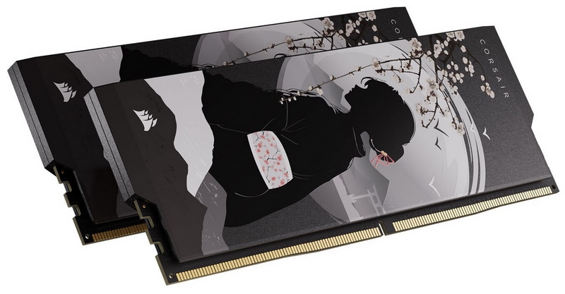 Corsair представила модули памяти Shugo DDR5 с премиум-дизайном с японскими мотивами