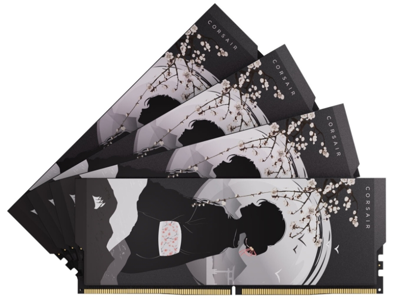 Corsair представила модули памяти Shugo DDR5 с премиум-дизайном с японскими мотивами