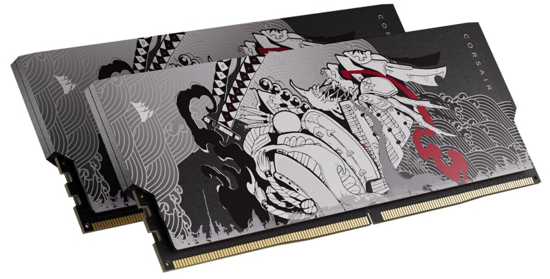 Corsair представила модули памяти Shugo DDR5 с премиум-дизайном с японскими мотивами