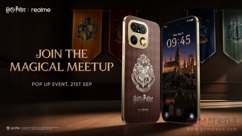 «Добро пожаловать в Хогвартс»: Realme представила смартфон Realme 16 Pro Harry Potter и наушники Buds T500 Pro Harry Potter