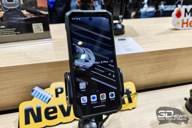 Doogee привезла на IFA 2026 защищённый смартфон с ИИ-тепловизором, флагман с огромным аккумулятором и другие гаджеты