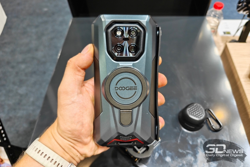 Doogee привезла на IFA 2026 защищённый смартфон с ИИ-тепловизором, флагман с огромным аккумулятором и другие гаджеты