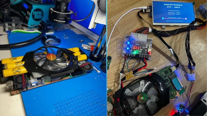 Энтузиасты превратили Sony PS4 Slim в опасную для пальцев портативную приставку с 7" OLED и автономностью в три часа