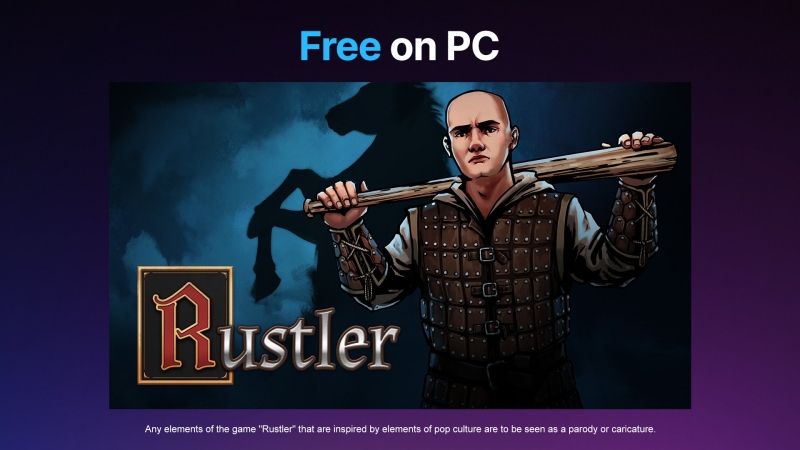 Epic Games Store устроил раздачу средневекового боевика Rustler в духе первых GTA, в том числе для российских игроков