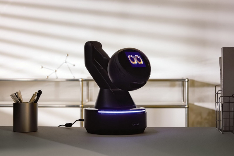 Lenovo представила настольный &laquo;шар с глазками&raquo;&nbsp;&mdash; концепт робота-помощника AI Workmate с проектором и&nbsp;ИИ