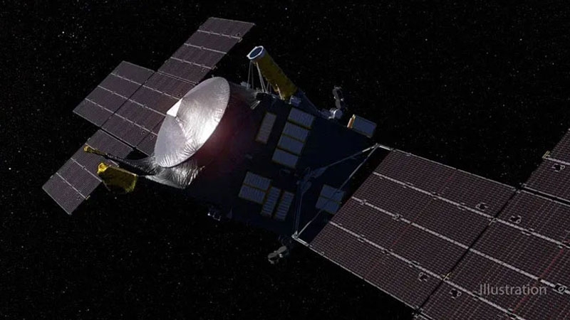 Марс разогнал станцию NASA &laquo;Психея&raquo; на пути&nbsp;к металлическому астероиду и помог откалибровать её научные приборы