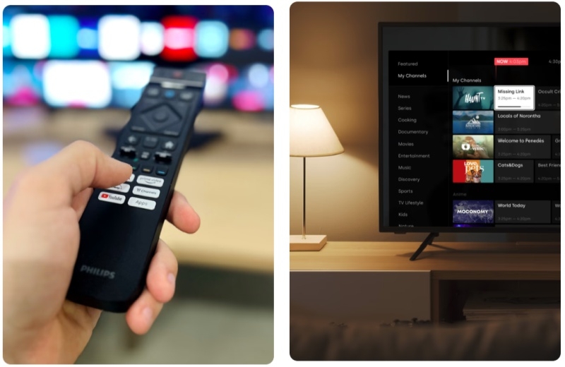 Новые телевизоры Philips переедут с Google TV на платформу Titan OS