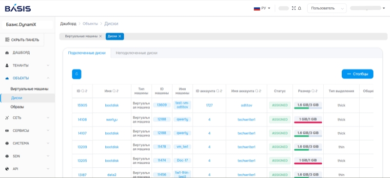Новый релиз Basis Dynamix Enterprise 4.6: автоматическая балансировка нагрузки, связанные клоны и поддержка современных протоколов работы с СХД