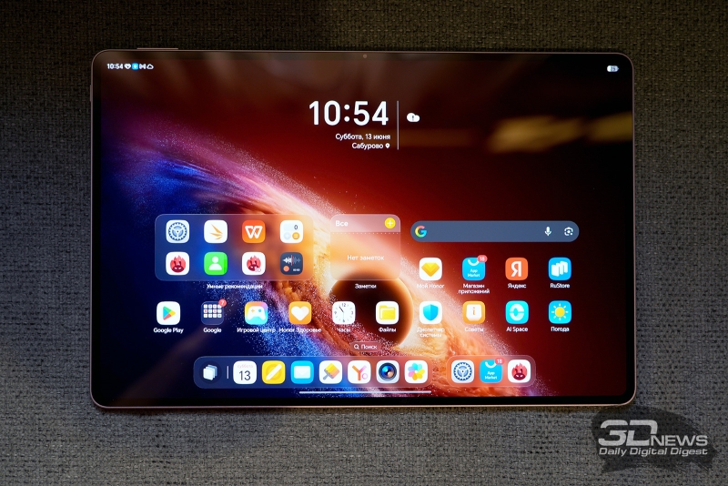 Обзор HONOR MagicPad 4: самый изящный планшет
