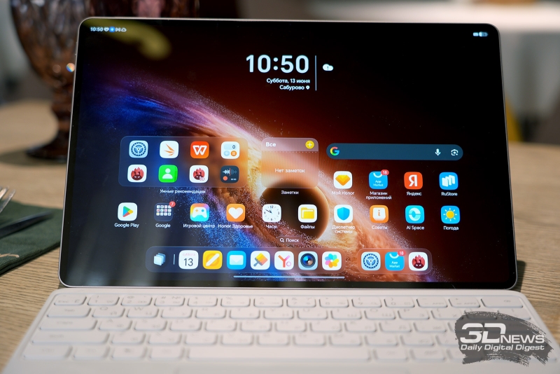 Обзор HONOR MagicPad 4: самый изящный планшет