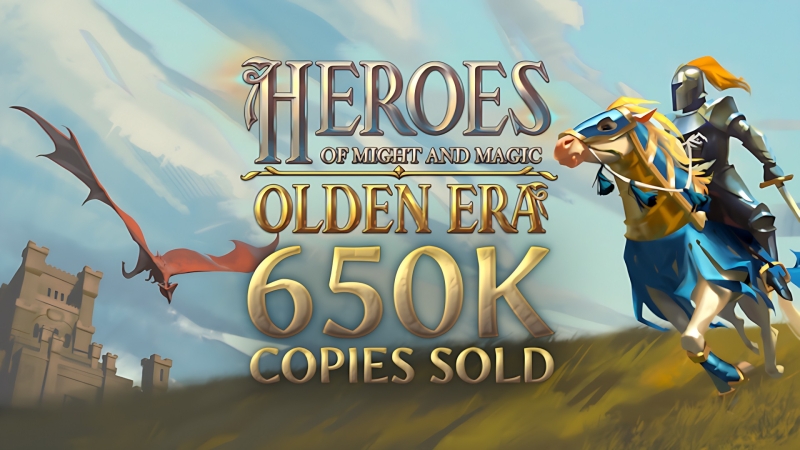 &laquo;Оглушительный успех&raquo;: менее чем за неделю в раннем доступе продажи Heroes of Might & Magic: Olden Era достигли 650 тысяч копий