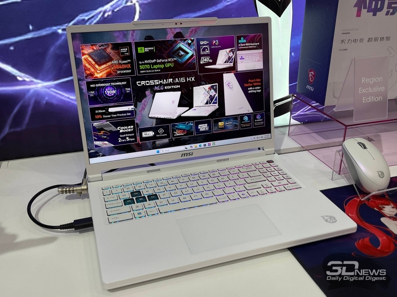 Репортаж со стенда MSI на Computex 2026: первый ноутбук на Nvidia RTX Spark,&nbsp;юбилейный Titan с RTX 5090 и другие новинки