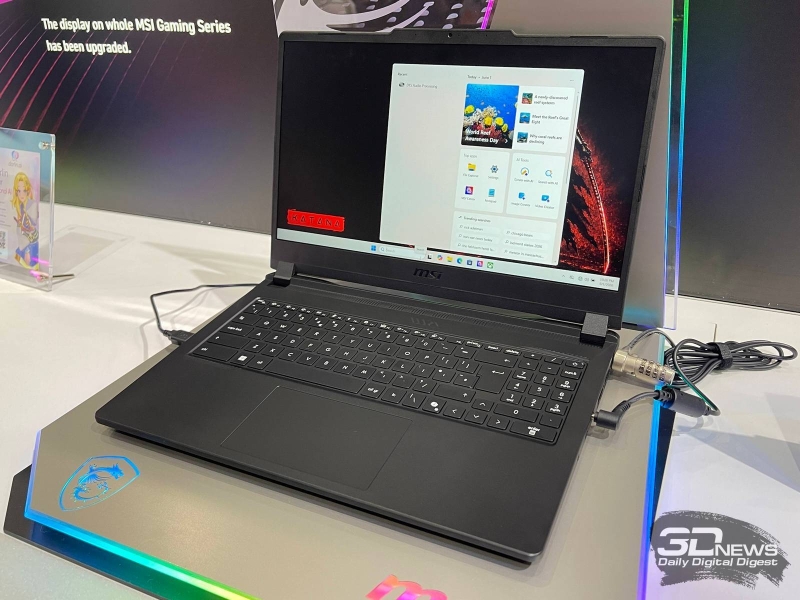 Репортаж со стенда MSI на Computex 2026: первый ноутбук на Nvidia RTX Spark,&nbsp;юбилейный Titan с RTX 5090 и другие новинки