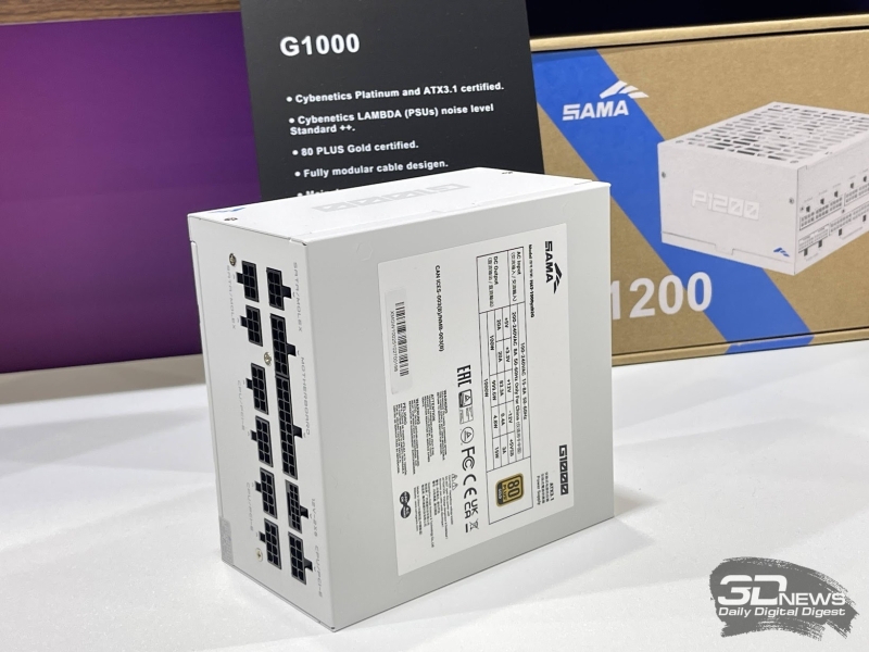 SAMA на Computex 2026: необычные корпуса, СЖО с двумя экранами и новые блоки питания
