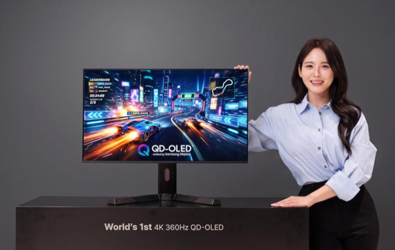 Samsung Display представила первый в мире дисплей QD-OLED с 4K при 360 Гц и потрясающими 680 Гц в Full HD