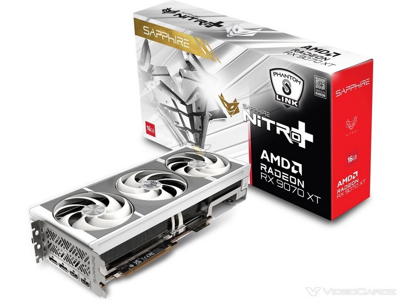 Sapphire выпустила&nbsp;&laquo;беспроводные&raquo;&nbsp;видеокарты Nitro+ Radeon RX 9070 XT PhantomLink на мировой рынок