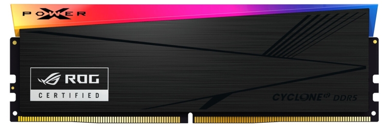 Silicon Power анонсировала модули памяти Xpower Cyclone R DDR5-6000 с сертификацией Asus ROG