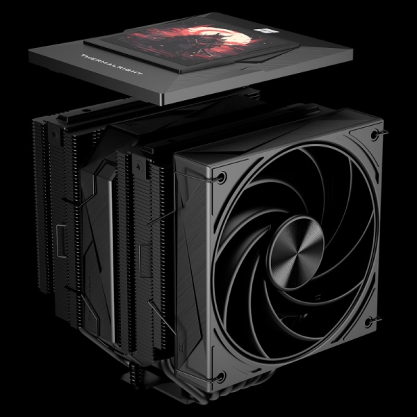 Thermalright выпустила кулер Royal Pretor 130 Vision с 3,95-дюймовым цветным дисплеем